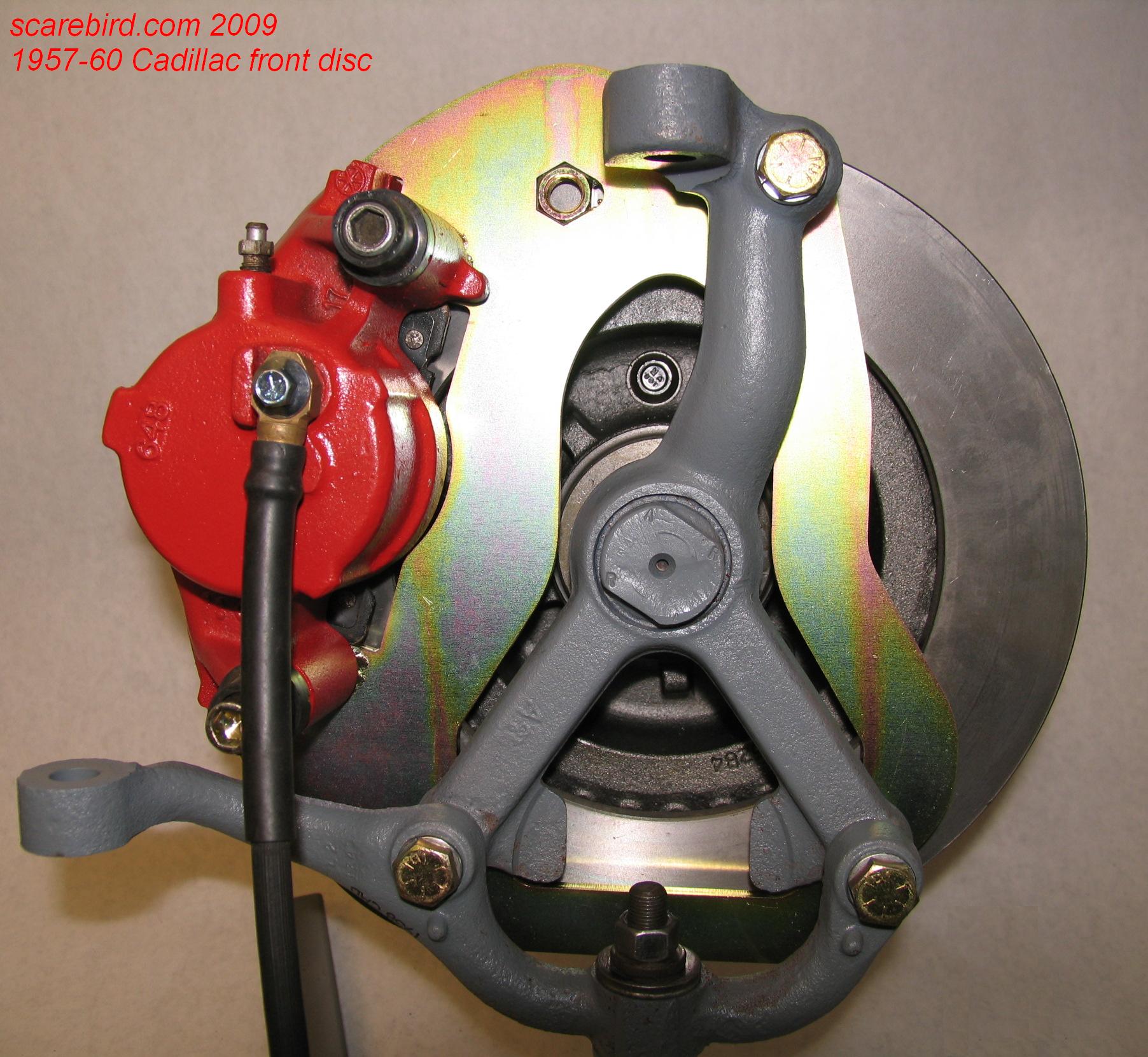 1957-60 Cadillac front disc | Scarebird Classic Brakes